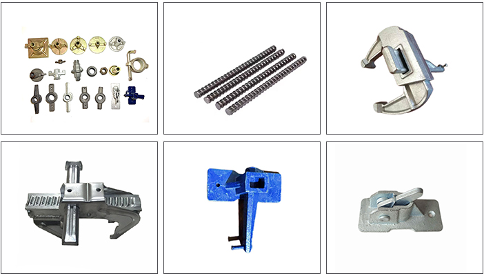 Formwork Tie Rods and Wing Nuts