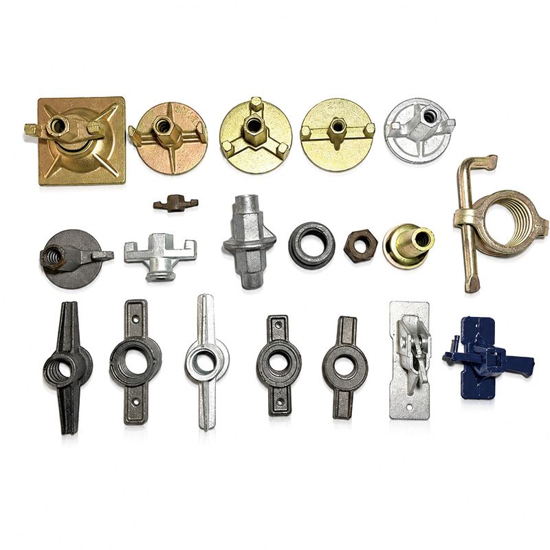 Formwork Tie Rod System Assembly with Dywidag Bar and Wing Nut