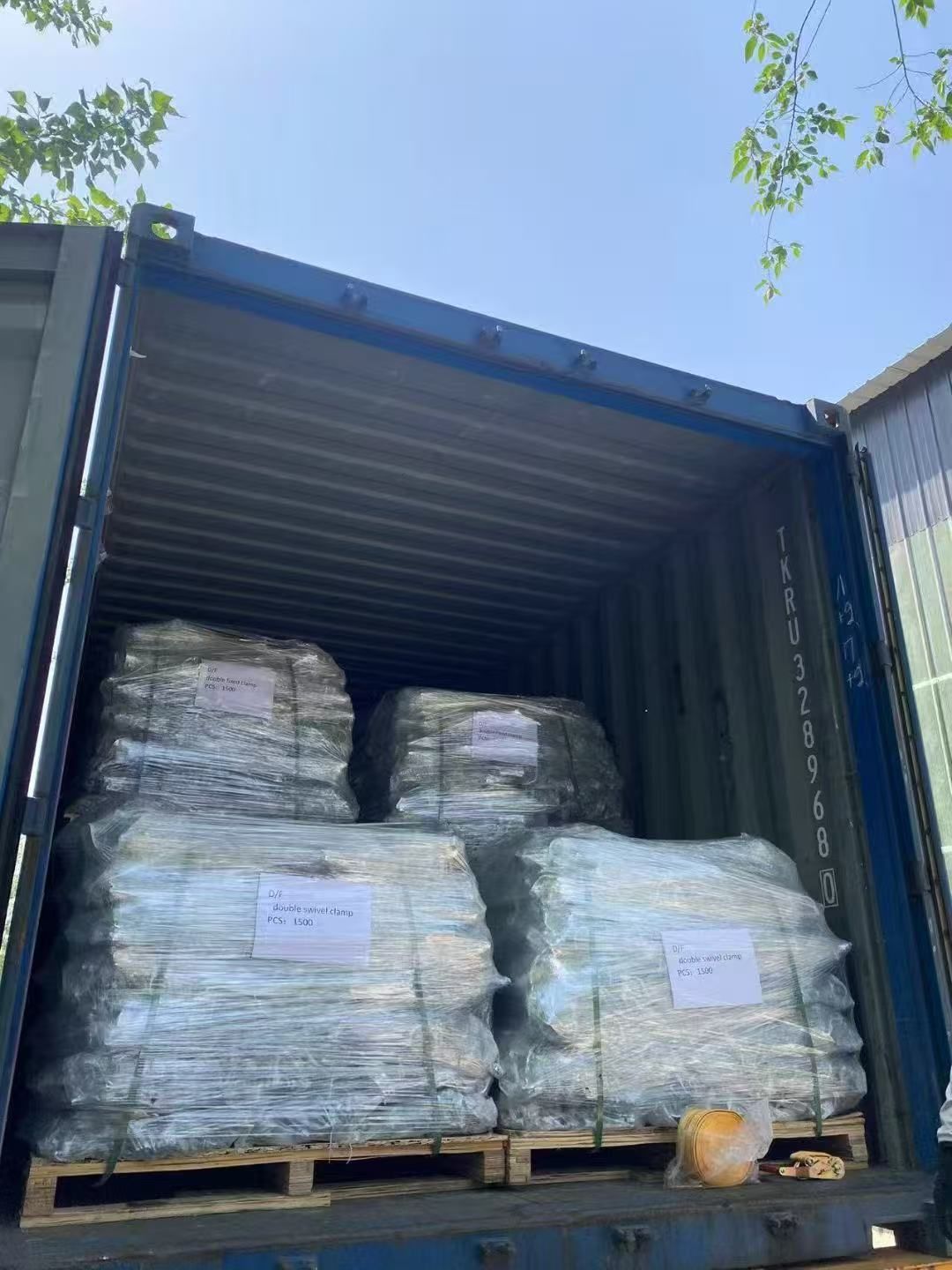 Wing Nuts Packed on Pallet