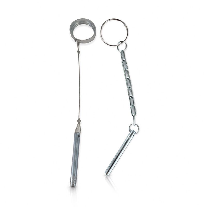 Steel Prop Pin with Chain detail image 1